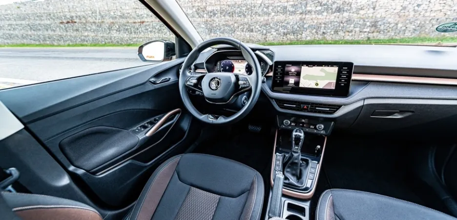 Skoda Fabia interieur Skoda Fabia interieur