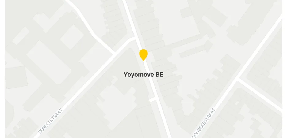 Yoyomove BE map