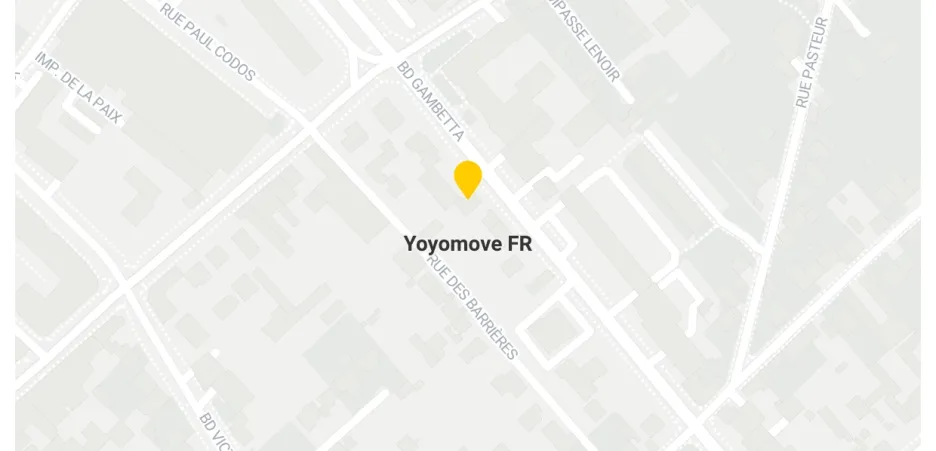 Yoyomove FR map Poissy